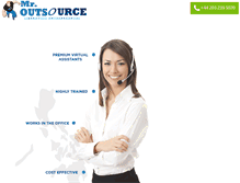 Tablet Screenshot of mroutsource.com